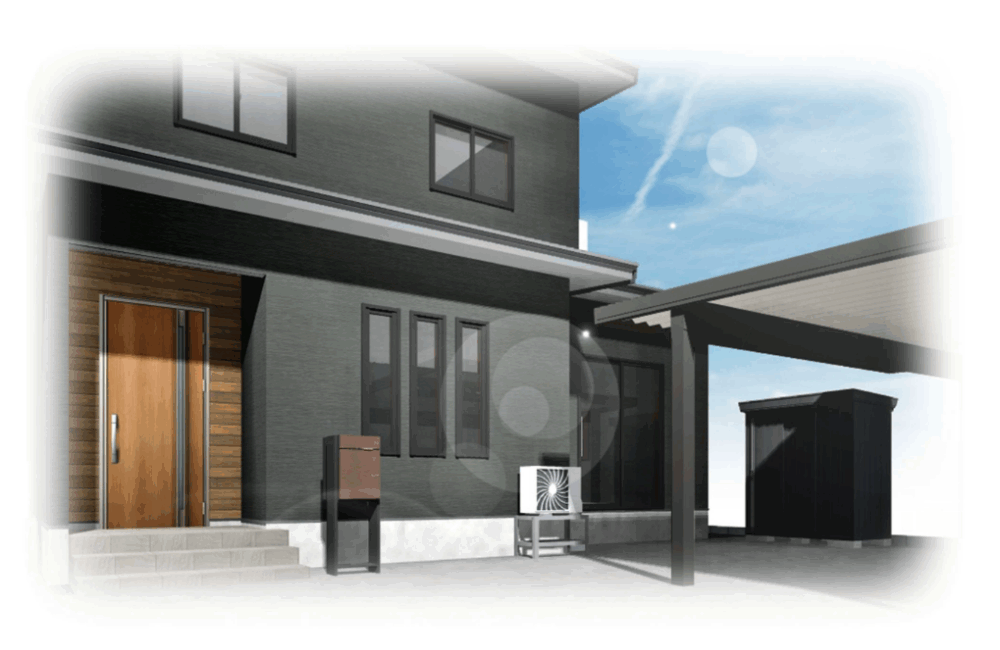 エクステリア　イメージパース