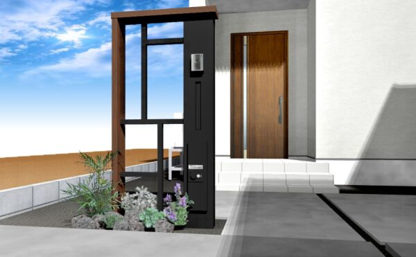 施工前のお庭の紹介